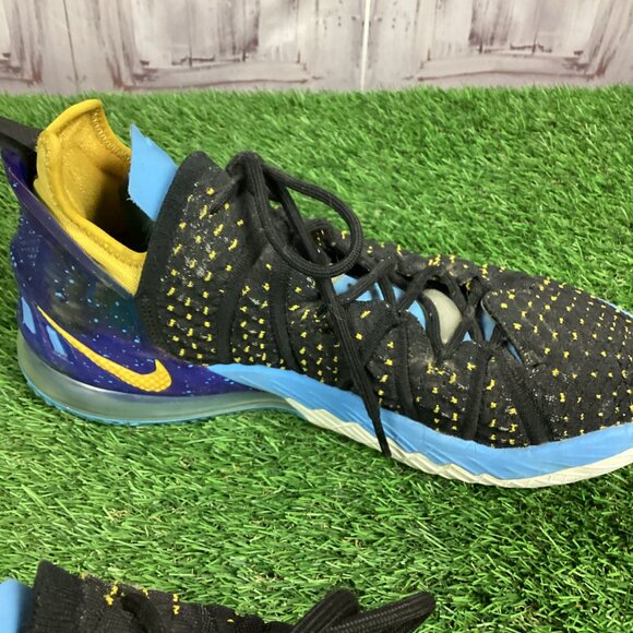 Nike Lebron XVIII 18 Retro Lakers Heritage CQ9283-006 Shoes Mens Size 9.5 main image 7